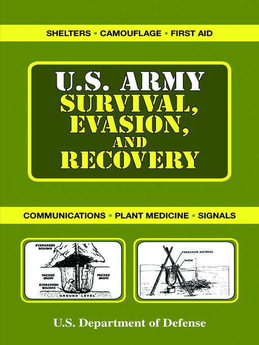 Title details for U.S. Army Survival, Evasion, and Recovery by U.S. Department of Defense - Available